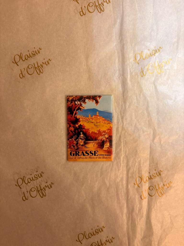 Magnets de grasse rose
