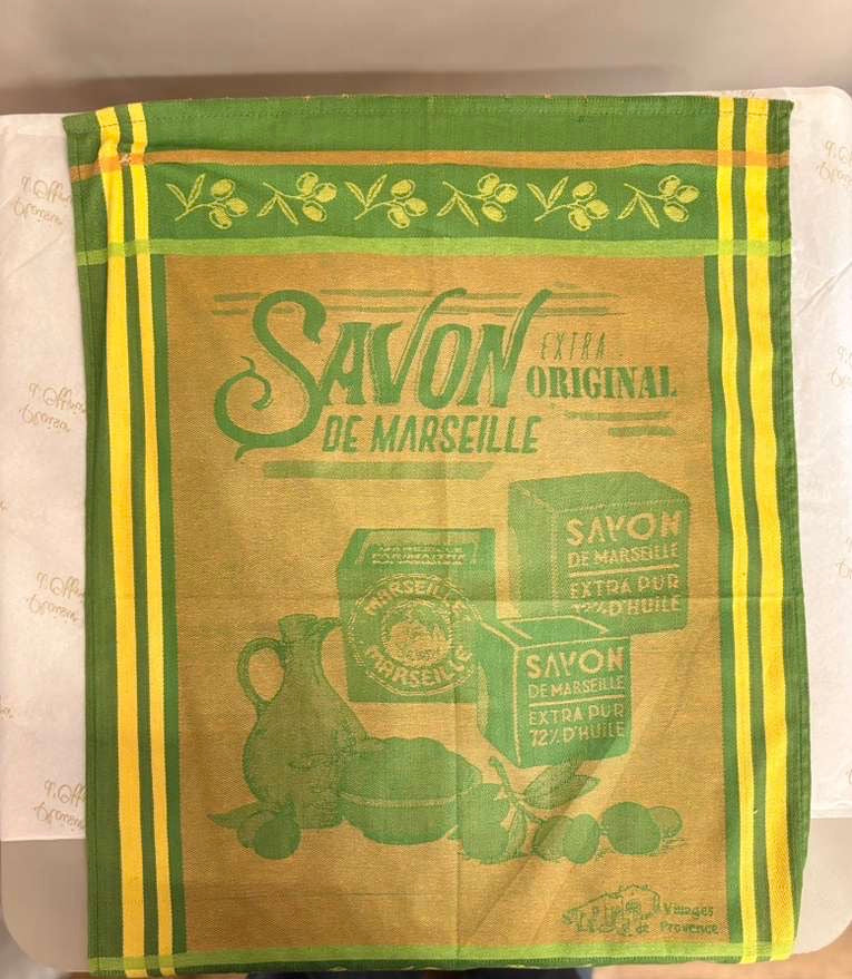 Torchon Savon de Marseille - Vert