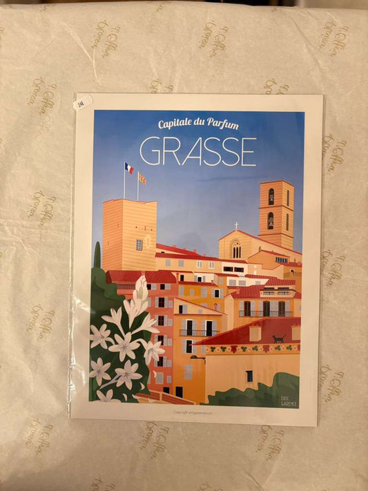 Affiche de Grasse - Jasmin