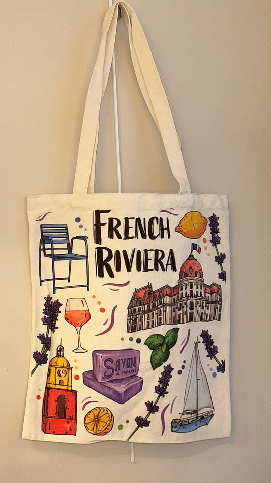 Tote bag - French Riviera - Souvenirs du Sud