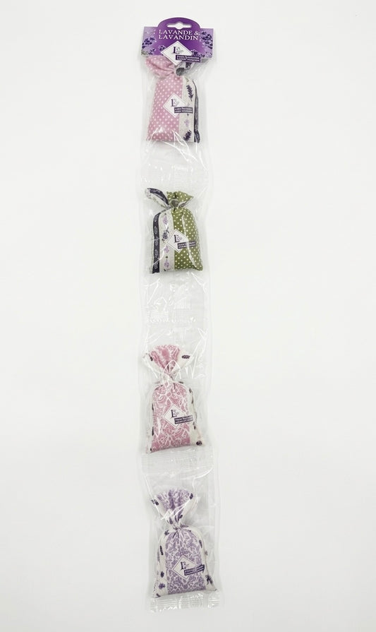 Lot de 4 sachets de lavande - Cigale