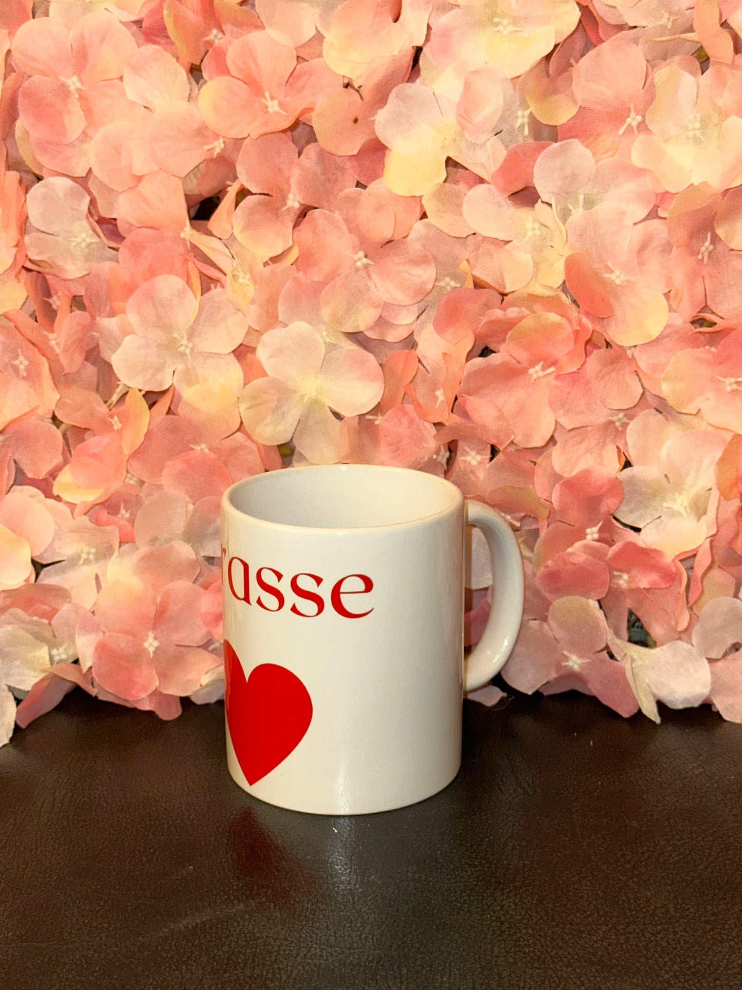 Tasse Grasse – Cœur Rouge