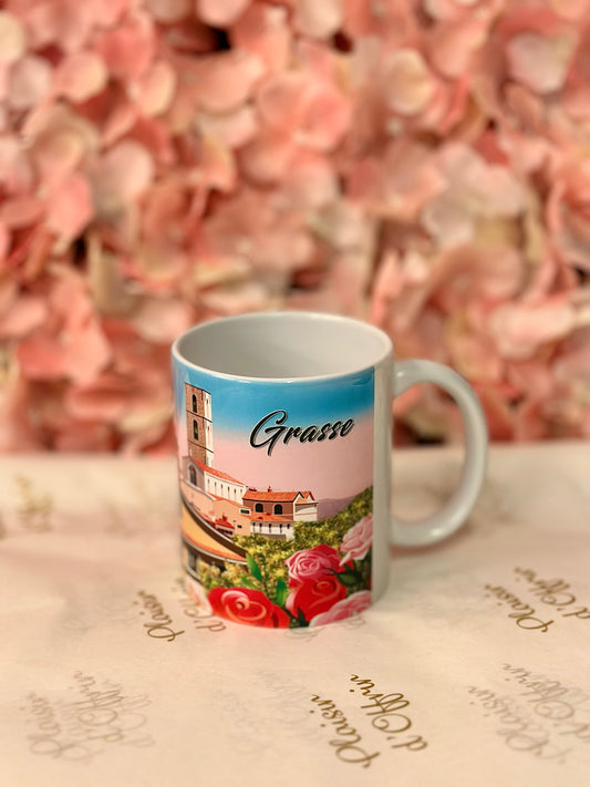 Tasse Grasse - Vue de Grasse
