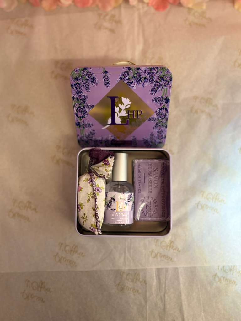 Coffret cadeau lavande