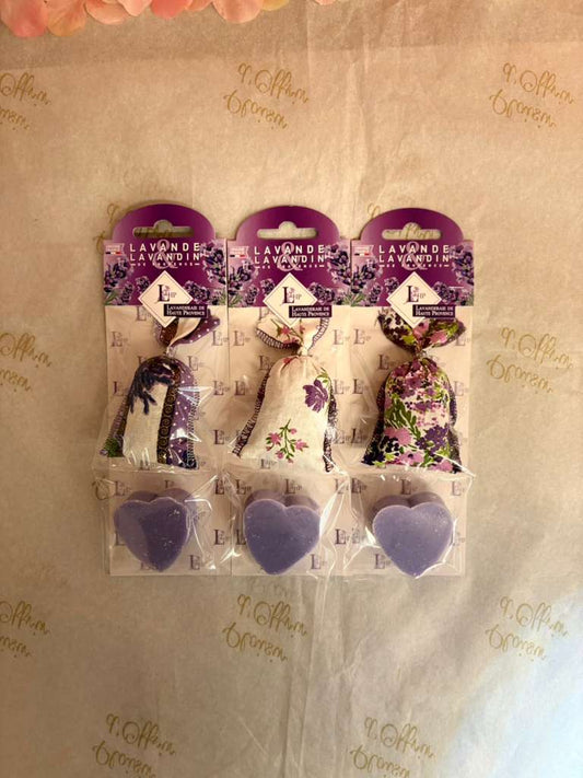 Mini sachet de lavande + petit savon