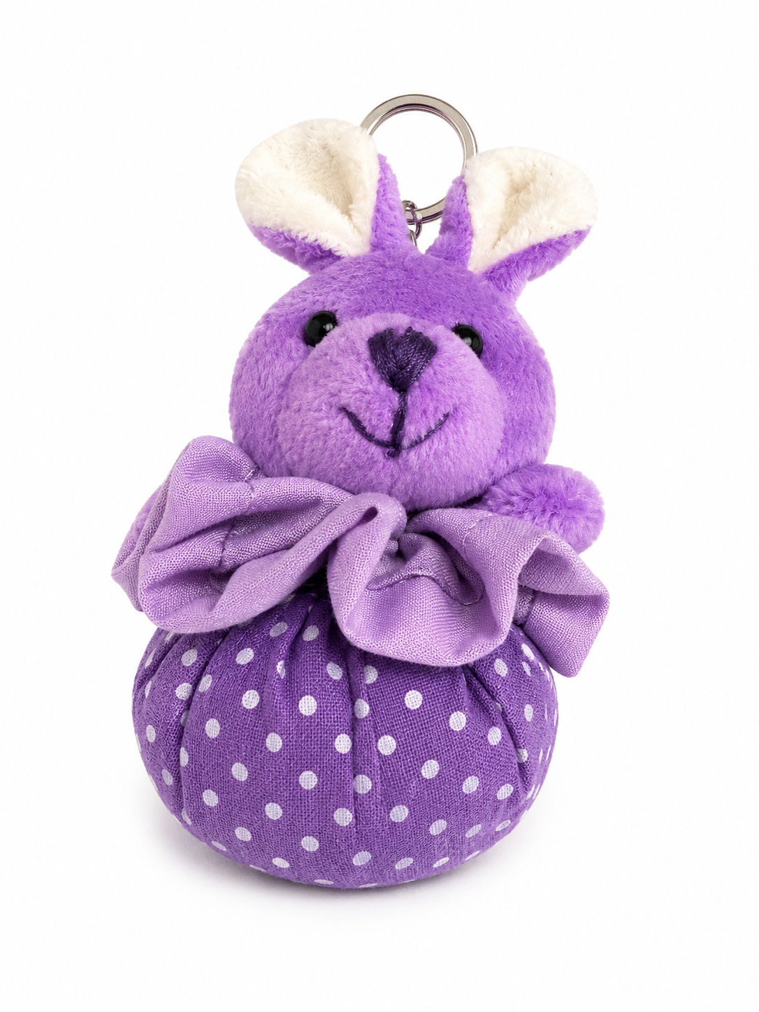 Porte-Clé Ourson & Lapin Lavande